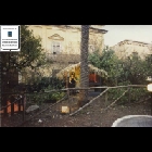 UN PRESEPE NEL GIARDINO DI FRONTE ALLA CHIESA MADRE - NATALE 1988 - Foto di Vincenzo Livatino..jpg